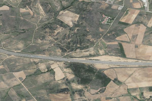 Vista aérea de garaje en Leon (León)