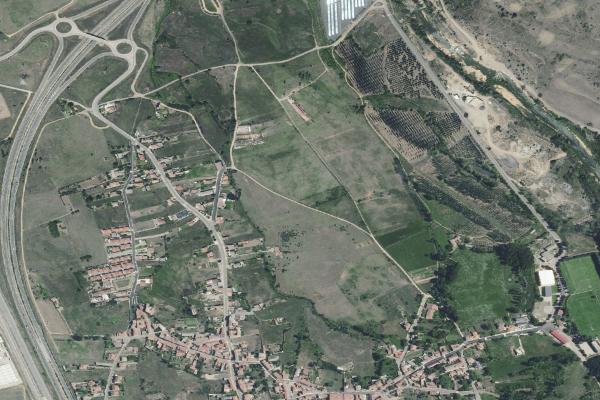 Vista aérea de garaje en Leon (León)
