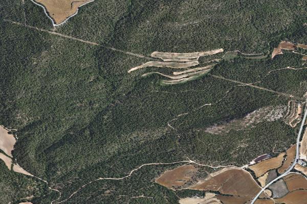 Vista aérea de trastero en Lleida (Lleida)