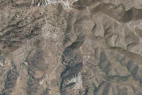 Vista aérea de inmueble en Benalmadena (Málaga)