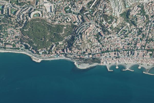 Vista aérea de finca rústica en Cortes de la Frontera (Málaga)