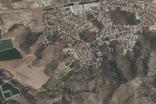 Vista aérea de solar en Murcia (Murcia)