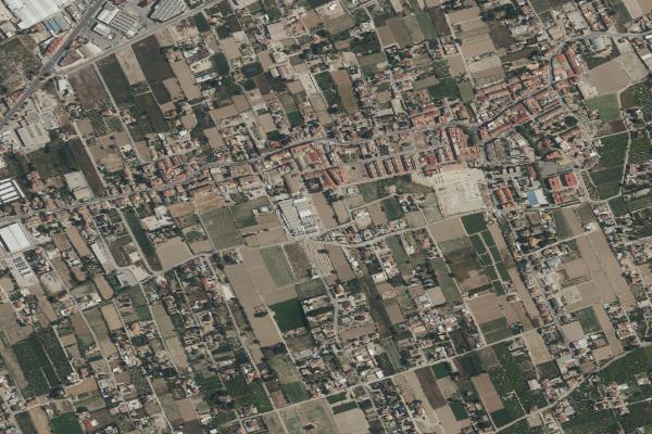Vista aérea de finca rústica en Murcia (Murcia)