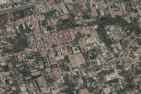 Vista aérea de finca rústica en Murcia (Murcia)