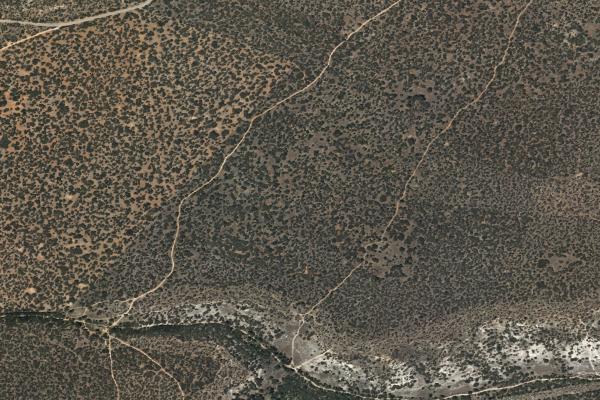 Vista aérea de finca rústica en Velilla del Rio Carrion (Palencia)