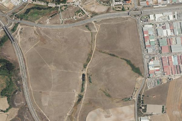 Vista aérea de garaje en Salamanca (Salamanca)
