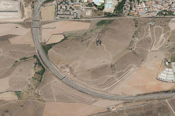 Vista aérea de garaje en Salamanca (Salamanca)