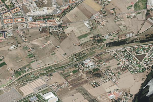 Vista aérea de vivienda en Santa Marta de Tormes (Salamanca)