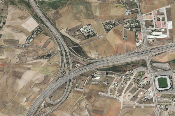 Vista aérea de local comercial en Salamanca (Salamanca)