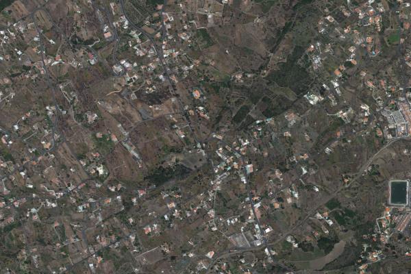 Vista aérea de vivienda en Santa Cruz de Tenerife (Santa Cruz de Tenerife)