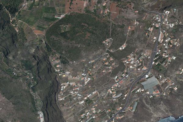 Vista aérea de garaje en Santiago del Teide (Santa Cruz de Tenerife)