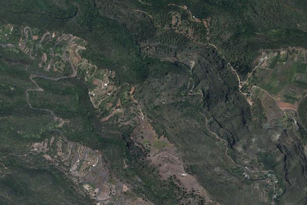 Vista aérea de garaje en San Cristóbal de La Laguna (Santa Cruz de Tenerife)