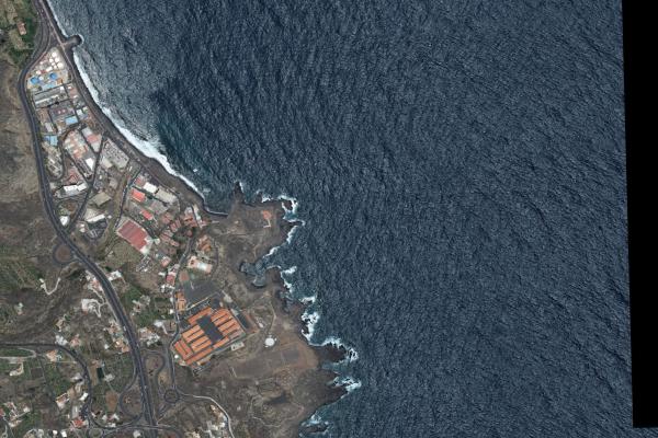 Vista aérea de vivienda en Arona (Santa Cruz de Tenerife)
