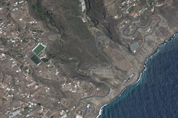 Vista aérea de garaje en San Cristóbal de La Laguna (Santa Cruz de Tenerife)