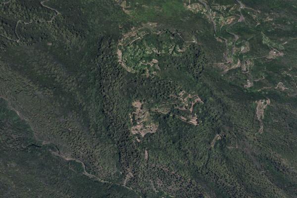 Vista aérea de vivienda en San Cristobal de La Laguna (Santa Cruz de Tenerife)