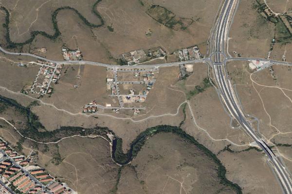 Vista aérea de vivienda en Espinar (el) (Segovia)