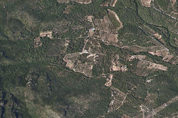 Vista aérea de vivienda en Tarragona (Tarragona)