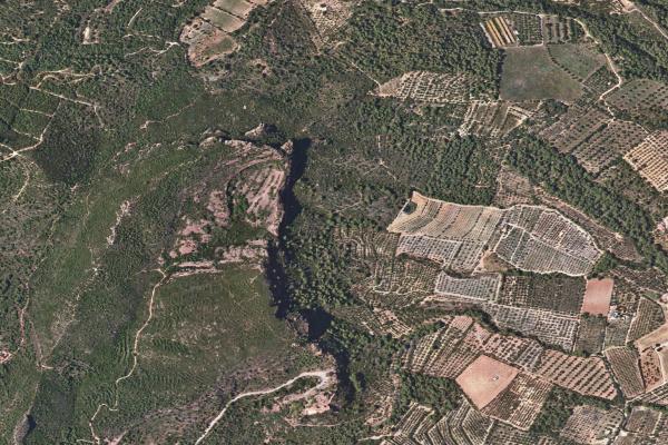 Vista aérea de vivienda en Vendrell (El) (Tarragona)