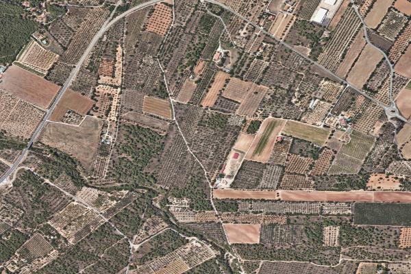 Vista aérea de vivienda en Tarragona (Tarragona)
