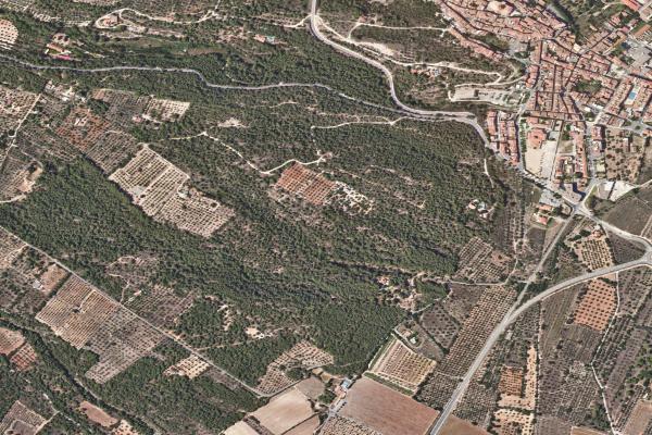 Vista aérea de vivienda en Tarragona (Tarragona)