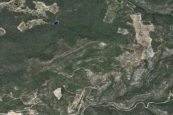 Vista aérea de vivienda en Cambrils (Tarragona)