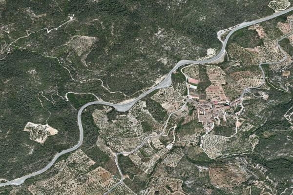 Vista aérea de garaje en Torredembarra (Tarragona)