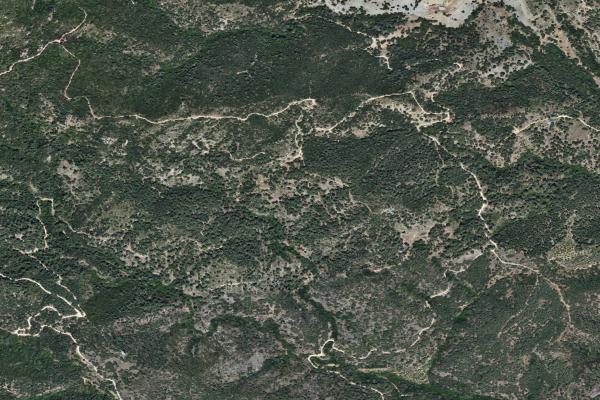 Vista aérea de vivienda en Torredembarra (Tarragona)