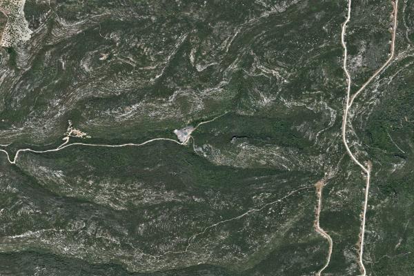 Vista aérea de vivienda en Mora d'Ebre (Tarragona)