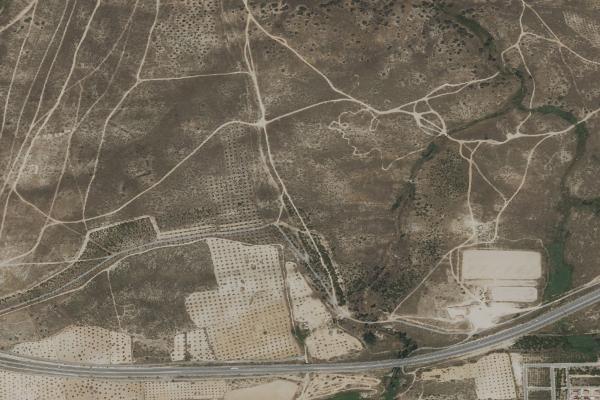 Vista aérea de vivienda en Casarrubios del Monte (Toledo)