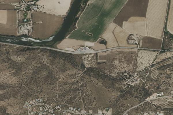 Vista aérea de solar en Barcience (Toledo)