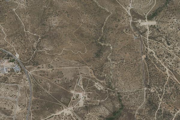 Vista aérea de vivienda en Yuncos (Toledo)
