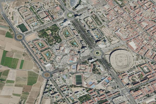 Vista aérea de inmueble en Betera (Valencia/València)