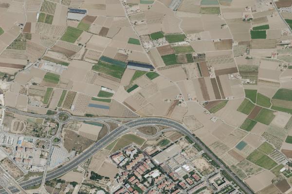Vista aérea de finca rústica en Catarroja (Valencia/València)