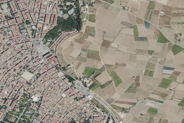 Vista aérea de vivienda en Valencia (Valencia/València)