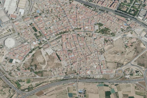 Vista aérea de solar en Gestalgar (Valencia/València)
