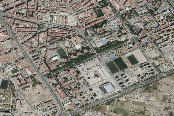 Vista aérea de finca rústica en Rotova (Valencia/València)