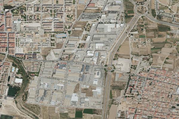 Vista aérea de vivienda en Valencia (Valencia/València)