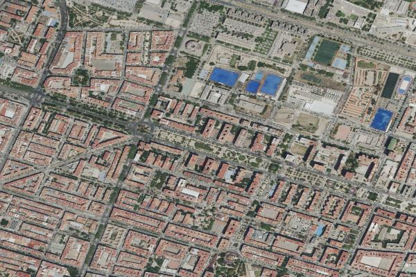 Vista aérea de finca rústica en Llaurí (Valencia/València)