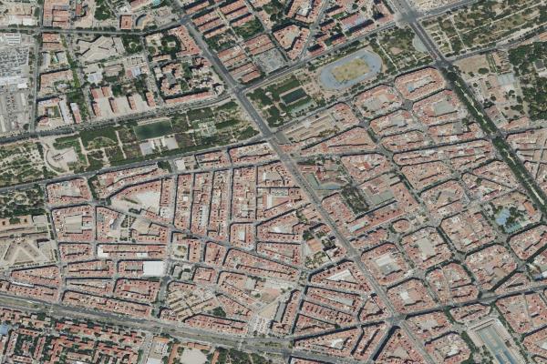 Vista aérea de inmueble en Enguera (Valencia/València)
