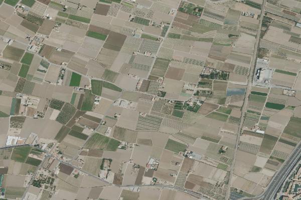 Vista aérea de vivienda en Villar del Arzobispo (Valencia/València)
