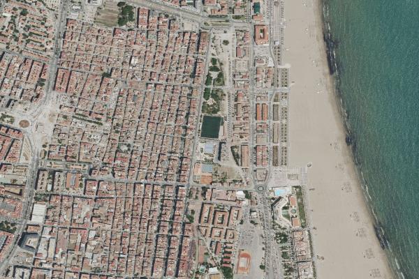 Vista aérea de vivienda en Torrent (Valencia/València)