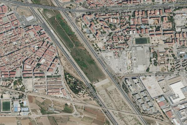 Vista aérea de vivienda en Torrent (Valencia/València)