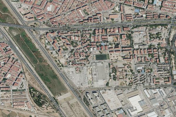 Vista aérea de vivienda en Torrent (Valencia/València)