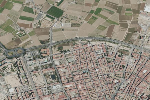 Vista aérea de garaje en Torrent (Valencia/València)