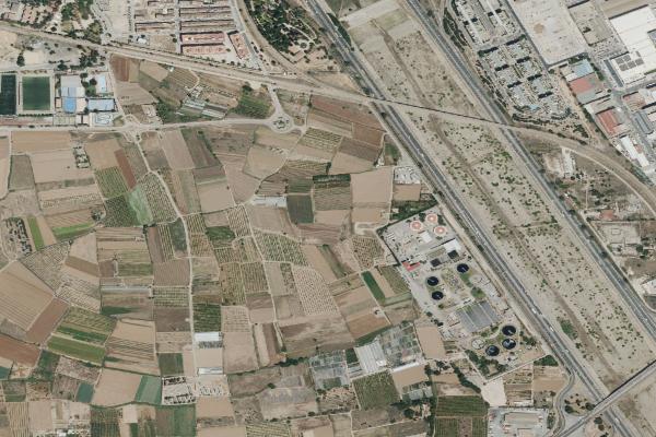 Vista aérea de garaje en Torrent (Valencia/València)