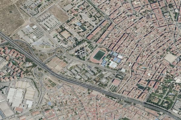 Vista aérea de vivienda en Torrent (Valencia/València)
