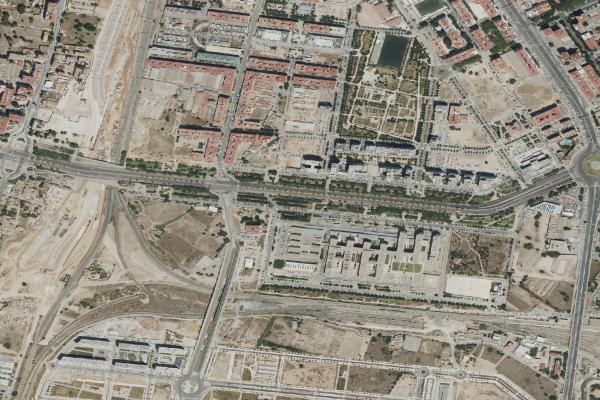 Vista aérea de garaje en Montserrat (Valencia/València)