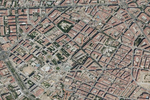 Vista aérea de garaje en Montserrat (Valencia/València)