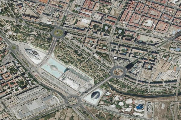Vista aérea de garaje en Monserrat (Valencia/València)