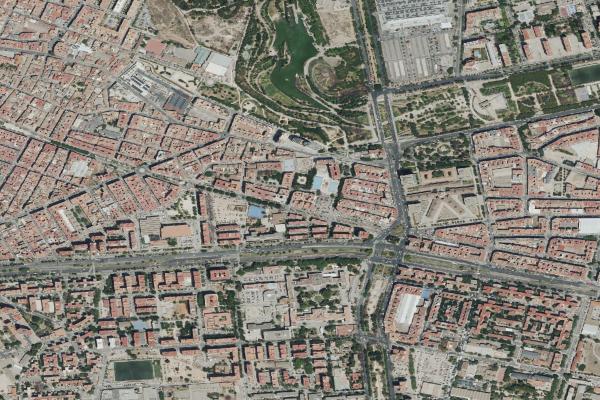 Vista aérea de garaje en Montserrat (Valencia/València)
